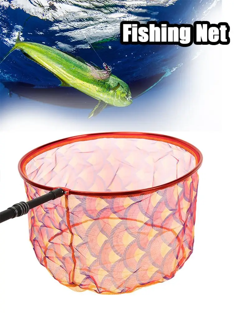 Сеть рыболовная из алюминиевого сплава 8 мм с карманным кольцом | Спорт и