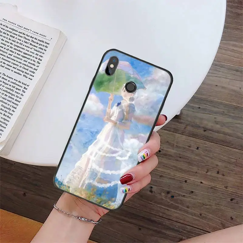 

Art oil painting illustration beautiful Phone Case For Xiaomi Redmi 4x 5 plus 6A 7 7A 8 mi8 8lite 9 note 4 5 7 8 pro