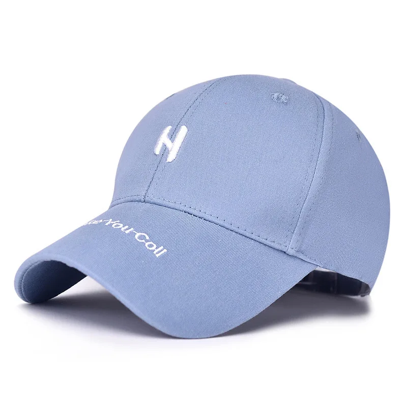 

High Quality Cotton Baseball Cap for Men Women Fashion Solid Snapback Hat Dad Hat Washable Summer Sun Hat Wholesale Trucker Hat