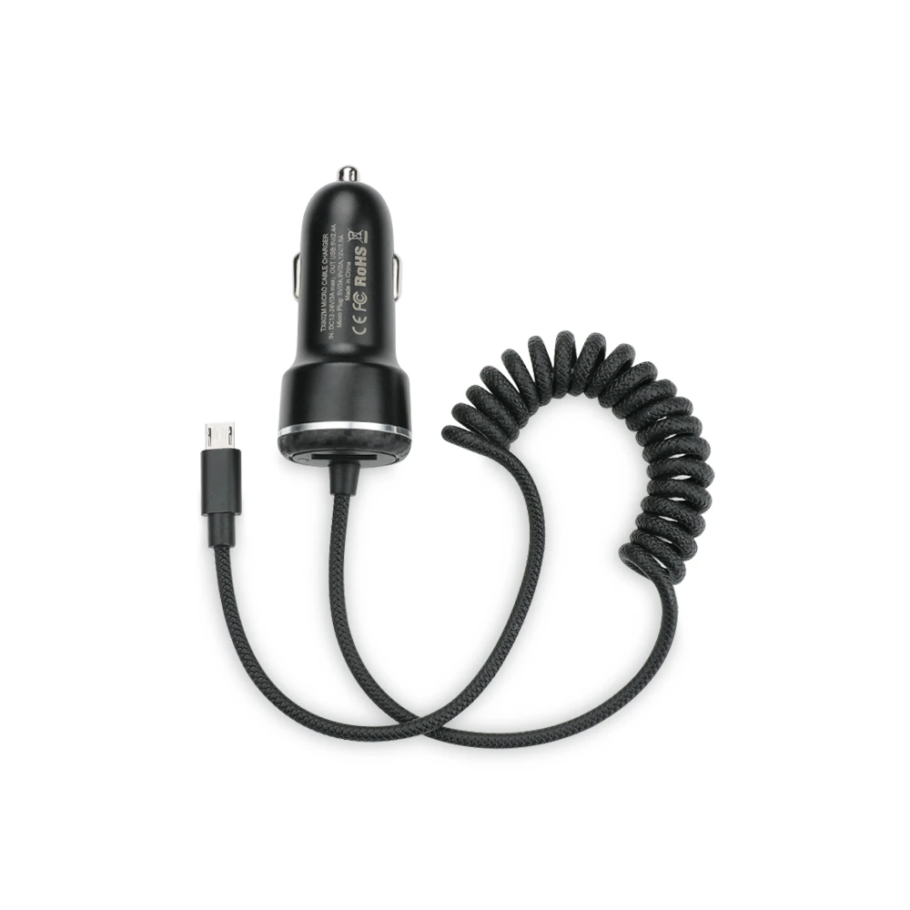 Автомобильное зарядное устройство USB для быстрой зарядки аккумулятора с