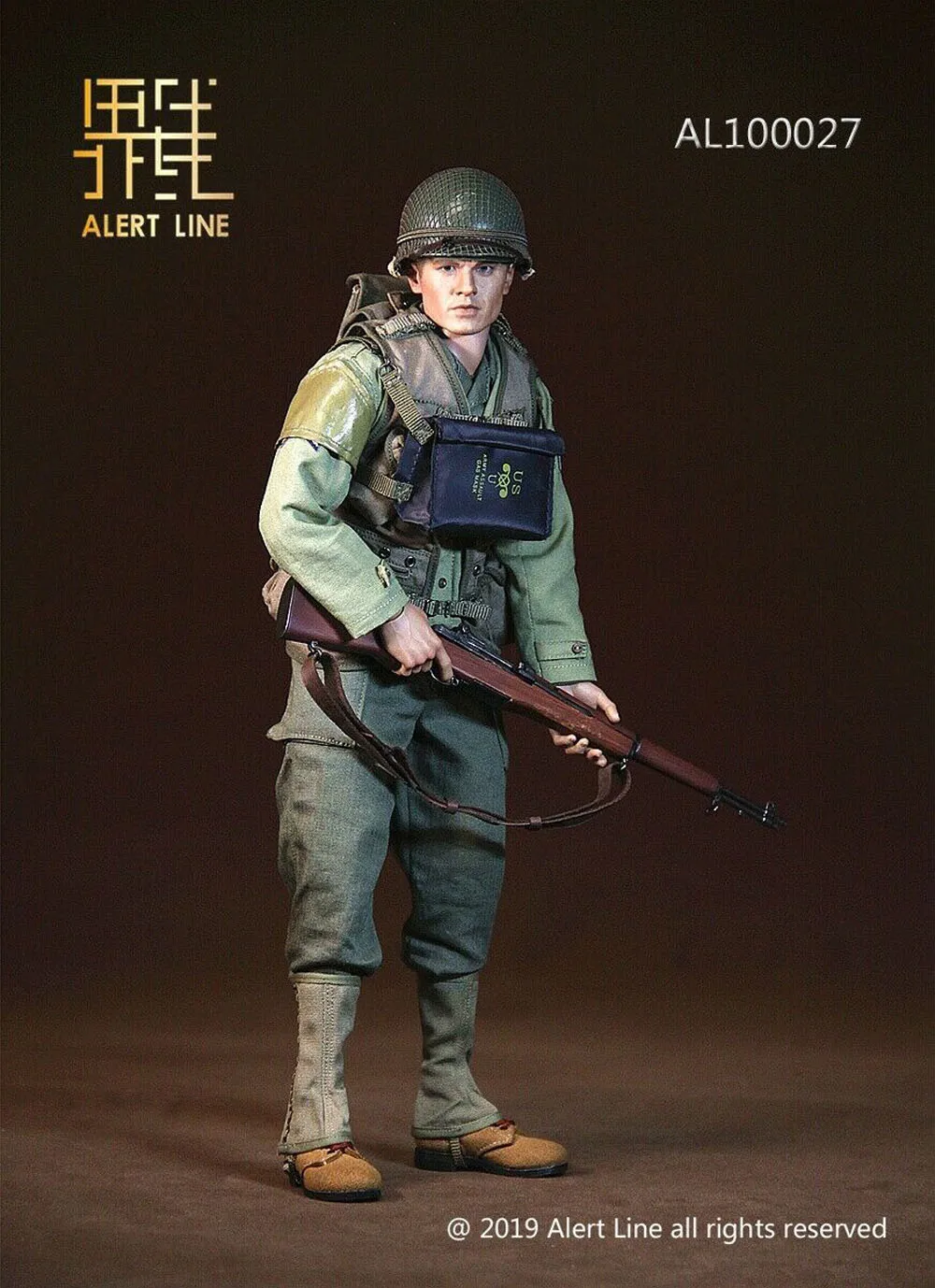 Alert Line AL100027 1/6 WWII U.S.Army Suit Equipment Set Solider Figure Access |