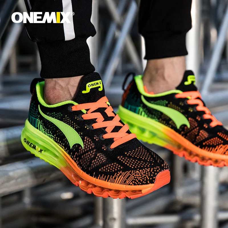 Onemix мужчины женщины воздуха кроссовки для мужчин супер свет макс марка спорт