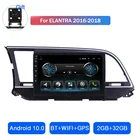Автомобильный мультимедийный плеер, автомагнитола с GPS-навигацией для Hyundai Elantra 2016, 2017, 2018, HD, android 10