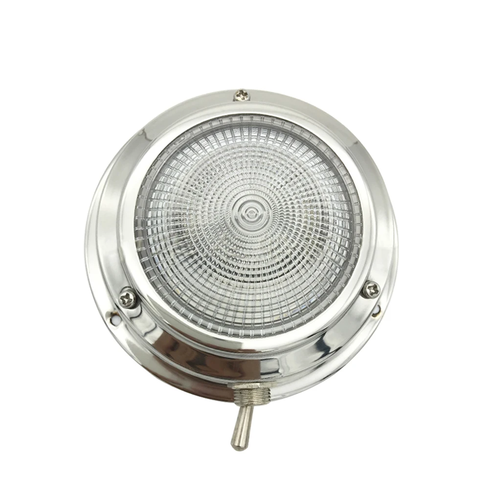 

Boat Yacht Caraven Motorhome 12V/24V LED Ceiling Light Stainless steel 3"/4" /5" Dome Light