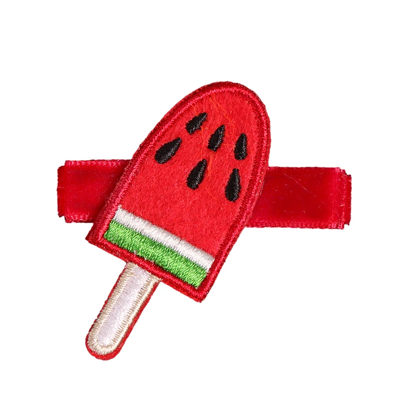 Детские заколки для волос с милыми мультяшными животными и фруктами изысканный