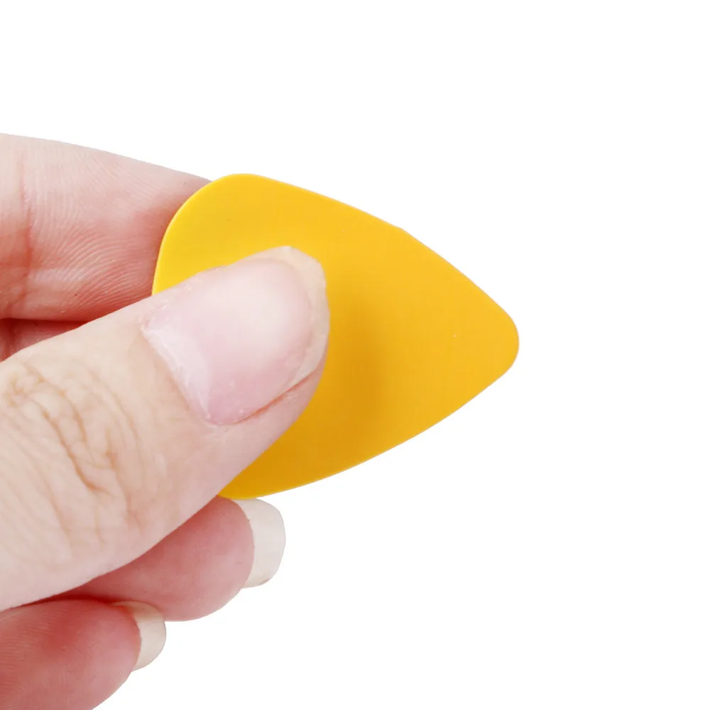 100 шт. новые средние 0 46 мм Пустые целлулоидные медиаторы для гитары однотонные