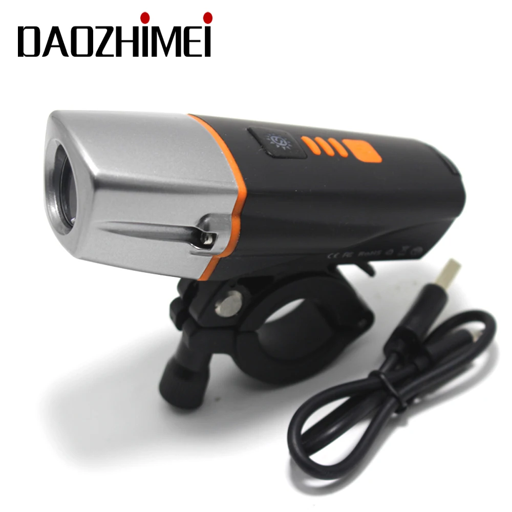 

bike lights USB charging Mountain bike lights T6 flashlight night riding super bright headlights riding equipment led torch