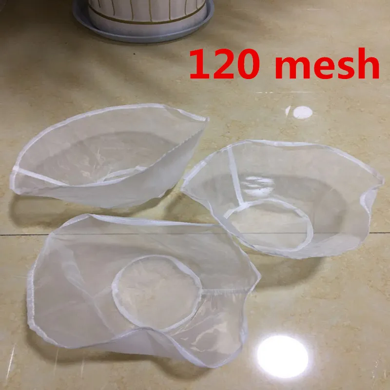 Size-20x11x10cm Соевый молочный фильтр фруктовый и овощной сок винный фильтр Марля ультра-тонкая/высокая плотность нейлоновый фильтр мешок - Цвет: Size-20x11x10cm