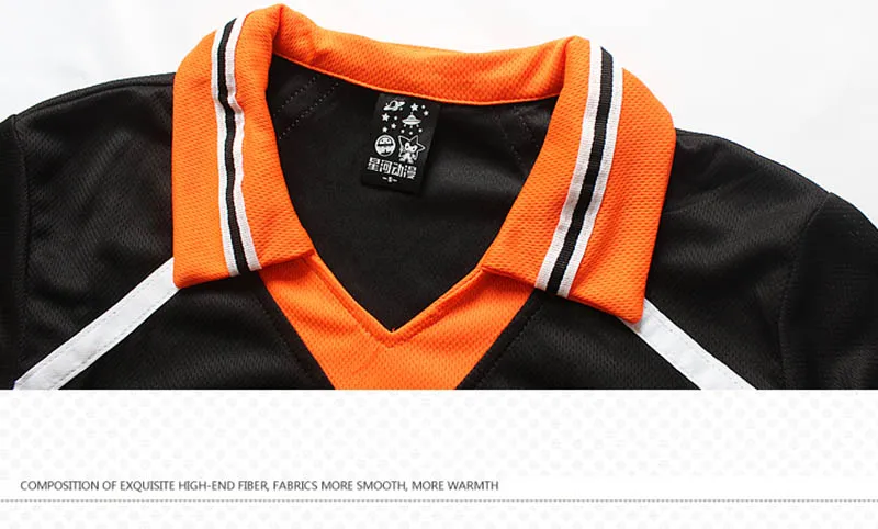 9 стиль аниме Haikyu! Haikyuu Cosplay Костюм Karasuno Koukou высокий школьный волейбол клуб Хината Shoyo спортивная рубашка Джерси