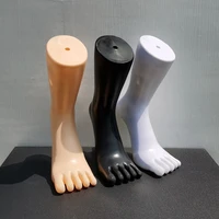 adult foot display props black white complexion socks toe feparation five toed focks mannequin feet home diy supplies accessorie