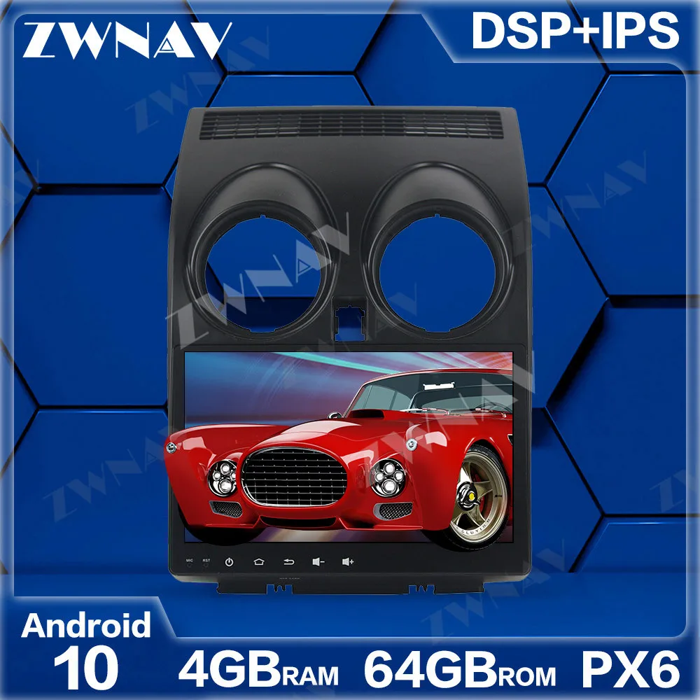 PX6 4 + 64 ГБ Android 10 0 автомобильный мультимедийный плеер для Nissan Qashqai 2008 2014 GPS Navi Радио