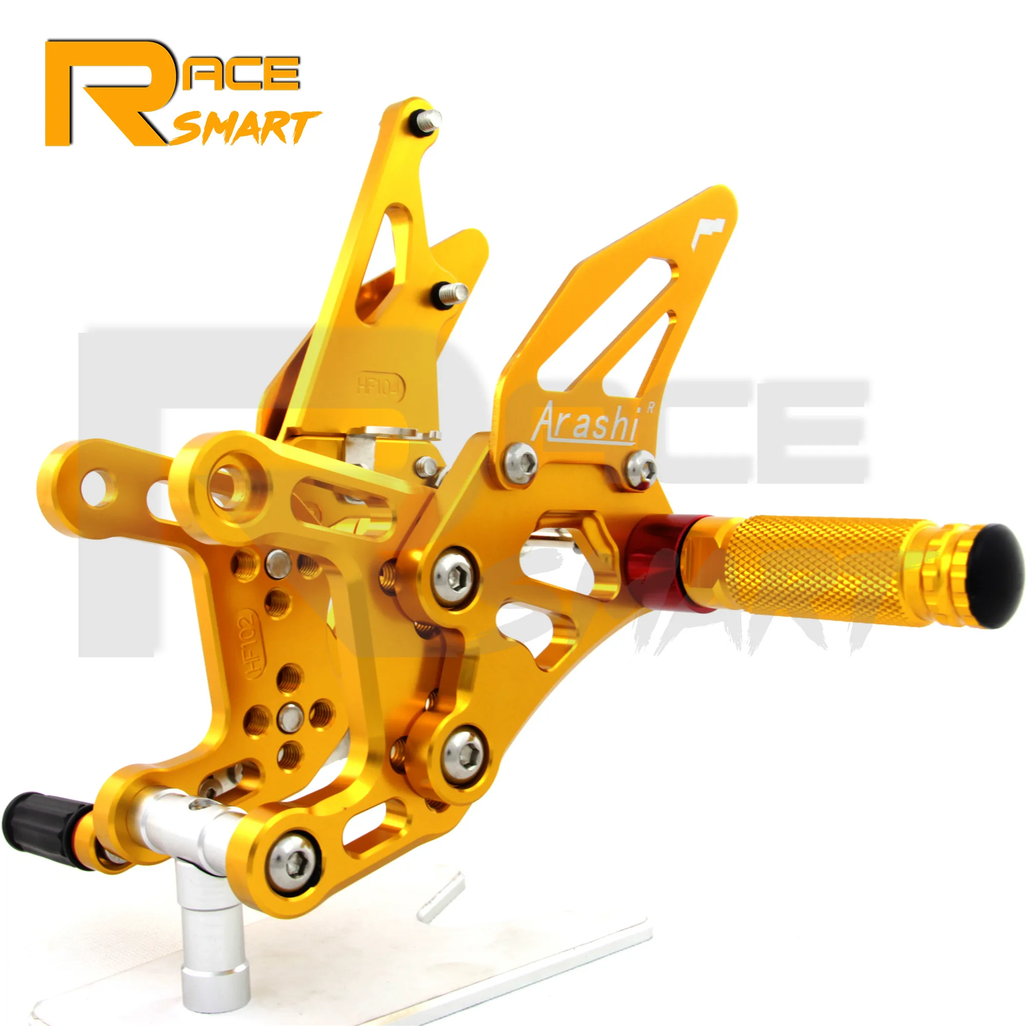 Для YAMAHA YZF R1 2009-2014 Мотоцикл с ЧПУ регулируемый задний комплект Rearsets подножка