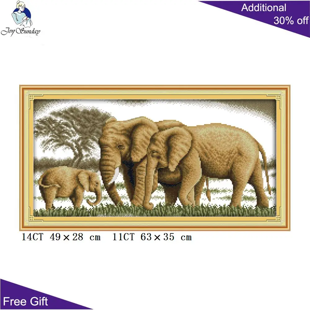 Домашний декор Joy Sunday Elephant D540D548(1)D549(2)D713 слон Король Слон Мать и сын счастливая