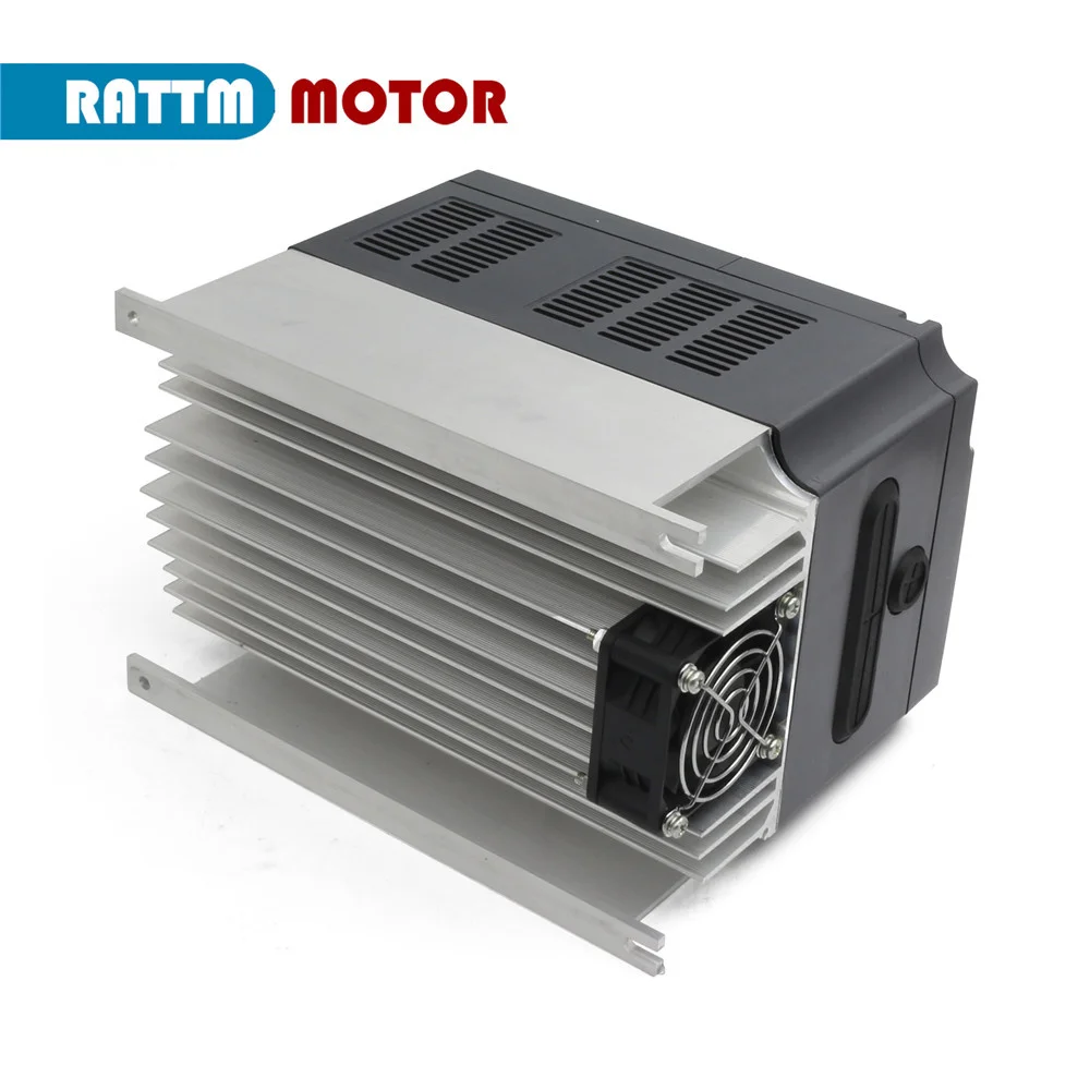 ЕС доставка инвертор HY 7.5kw 220V или 380V Выход 3-фазный векторный контрольный Инвертор