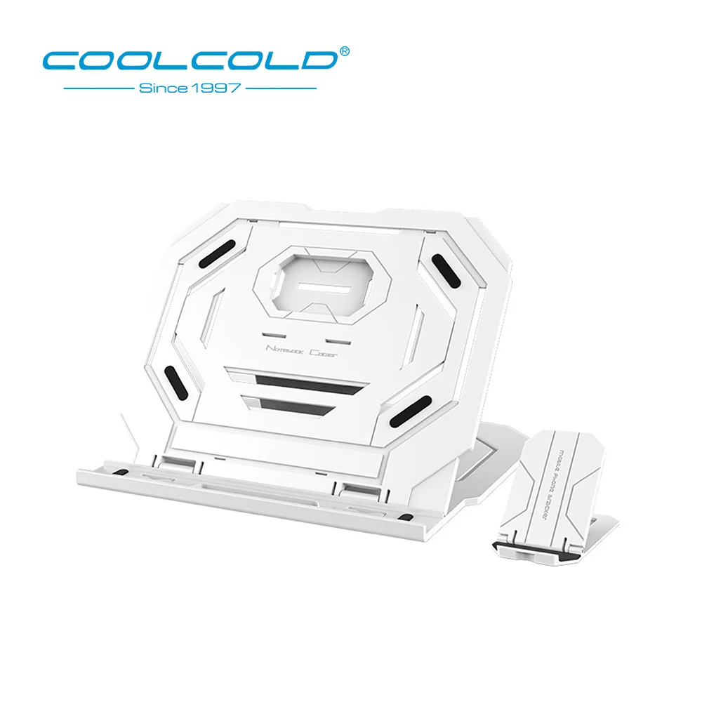 

Подставка COOLCOLD для ноутбука, портативная складная охлаждающая подставка для планшетного ПК, 12-15 дюймов, регулировка высоты