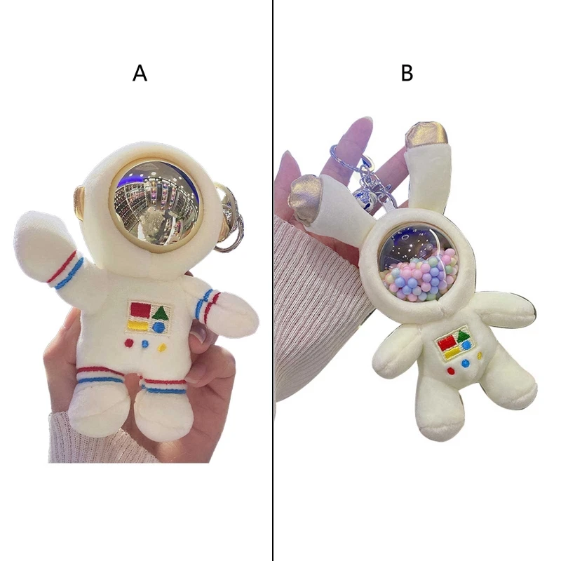 

Stuffed Astronaut Toy Keychain Purse Pendant Handbag Charm Car Bag Keyring Gift