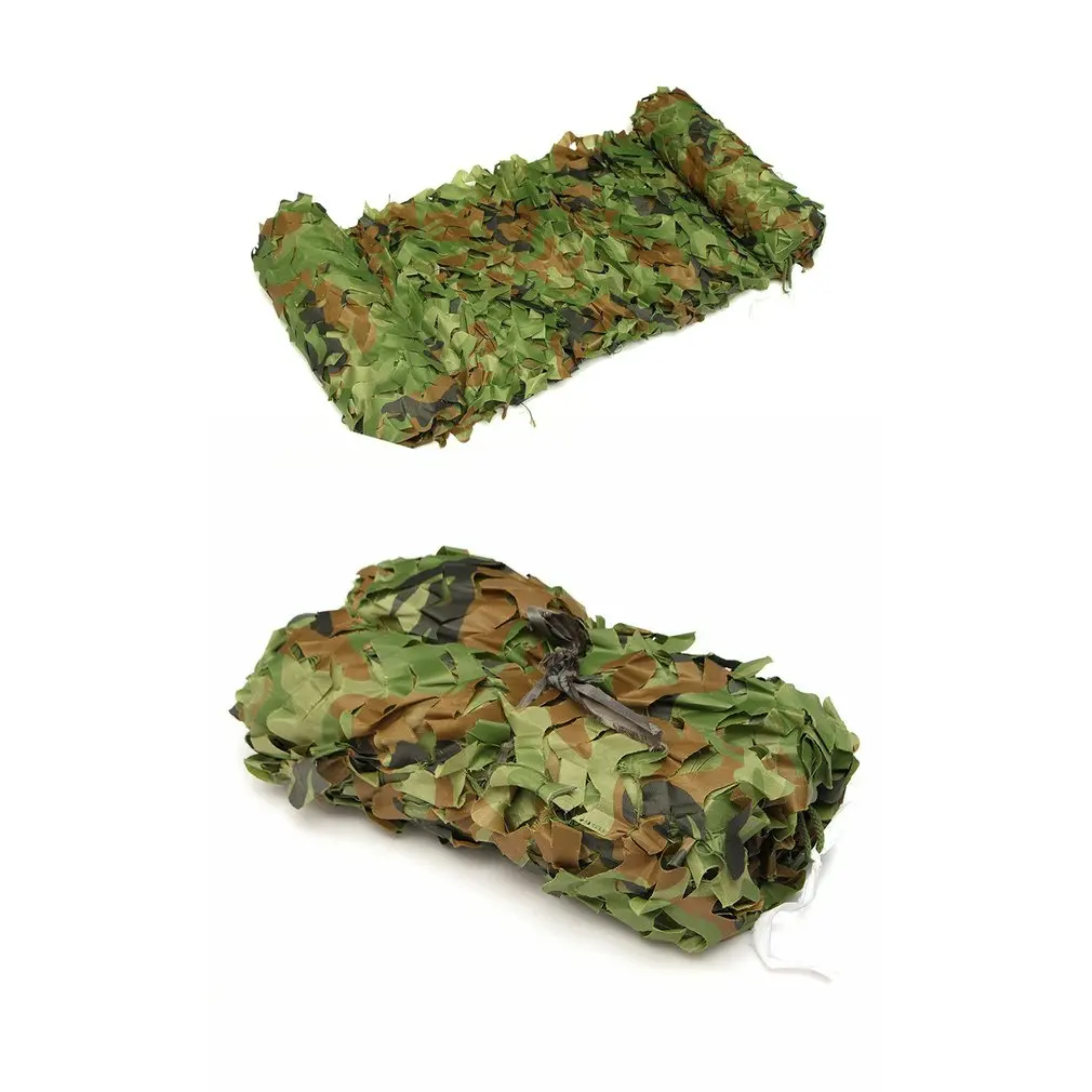 

Double-sided Outdoor Camo Netting Camouflage Net Bulk Roll Mesh Cover Decoration Sun Shade For Party Camping