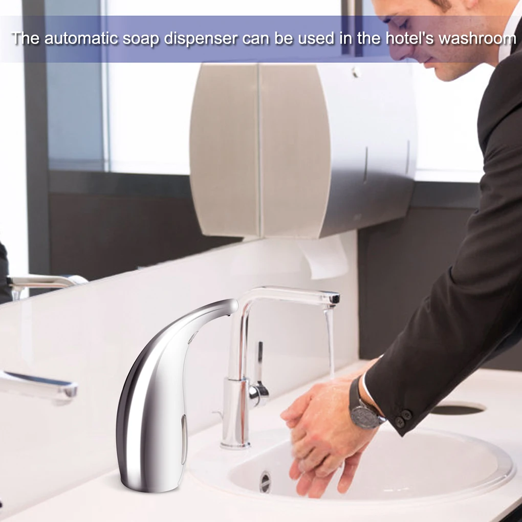 

Home Kitchen Bathroom Automatic Hand Liquid Soap Dispenser Infrared Motion Sensor IP67 Waterproof Holder