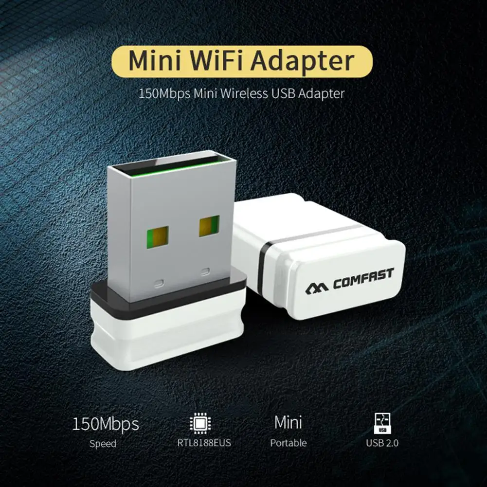 Wi-Fi-адаптер COMFAST CF-WU810N USB 2 0 150 Мбит/с 4 ГГц беспроводная сетевая карта Wi-Fi-приемник