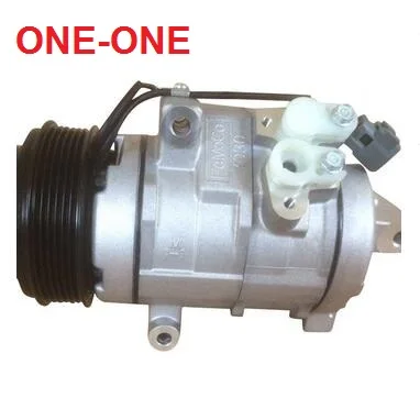 Компрессор переменного тока 12 В-6 в-124 мм TD15-61-450A TD1561450A для MAZDA