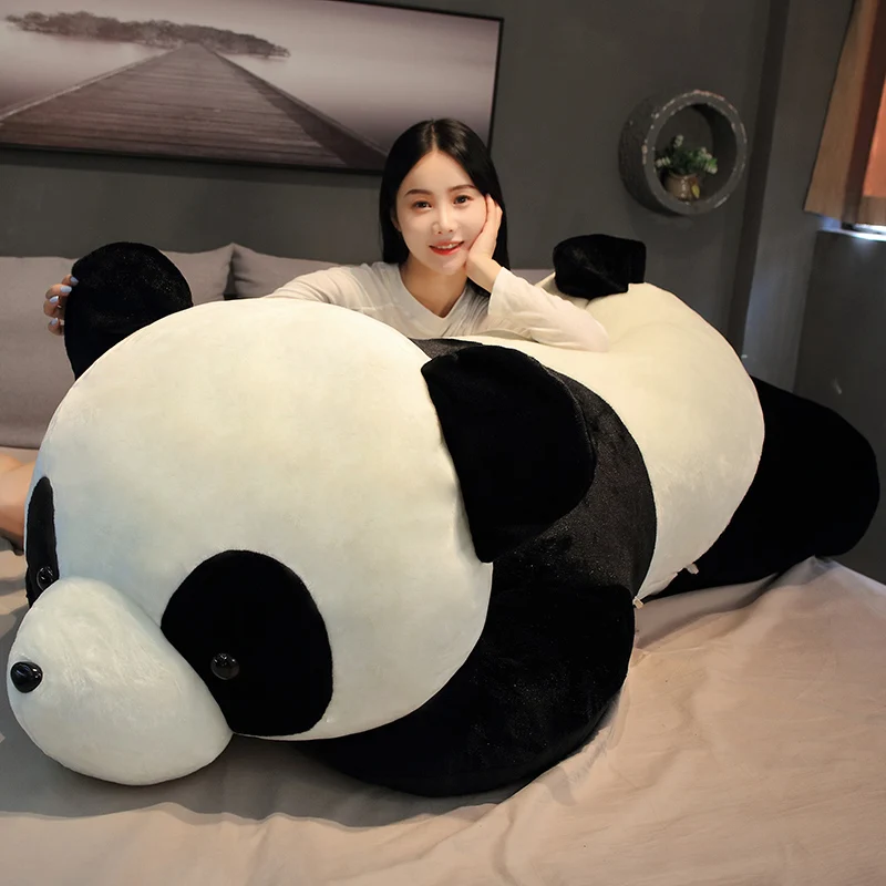 60 120 см с изображением милой панды моделирование вещи животных плюшевые игрушки