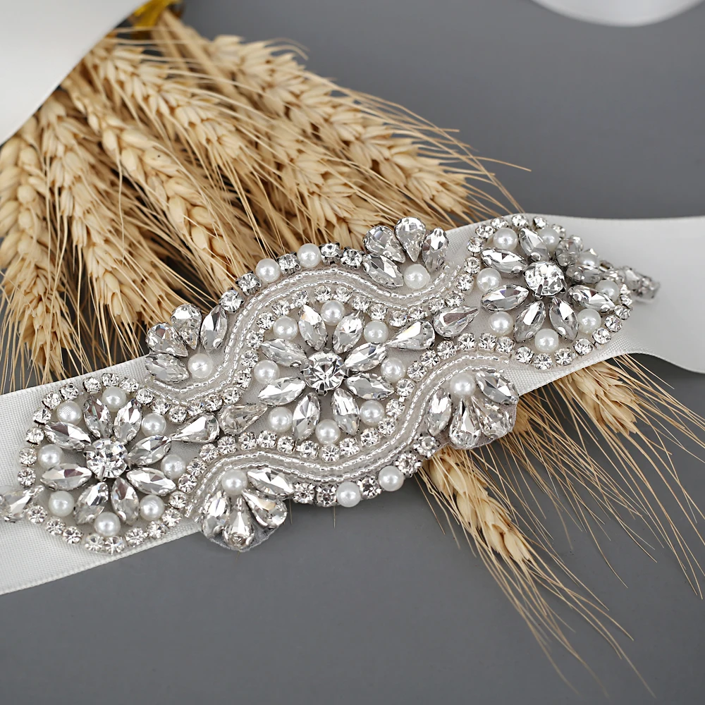 ZMS05 Стразы пояс для свадьбы свадебные аксессуары свадебное платье ремень вечера