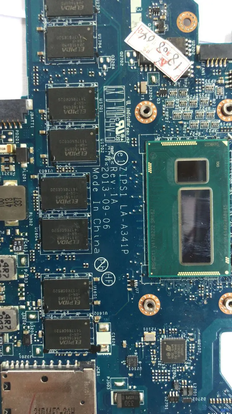 

KEFU ZIPS1 LA-A341P Motherboard For Lenovo Thinkpad YOGA S1 Notebook Motherboard CPU I5 4300U 8G RAM 100% Test Work