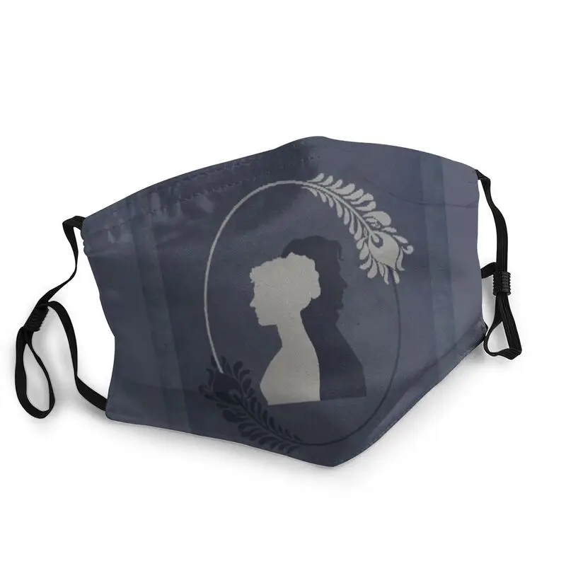 

Pride And Prejudice Face Mask Adult Anti Dust Jane Austen Mask Protection Cover Respirator Non-Disposable Mouth Muffle