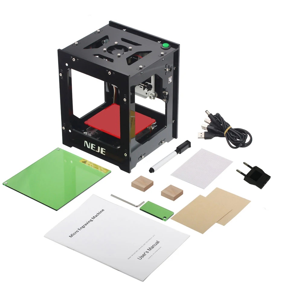 NEJE DK-8-KZ 1500/2000/3000mW Professional DIY Desktop Mini CNC Laser Engraver Cutter Engraving Wood Cutting Machine Router | Инструменты