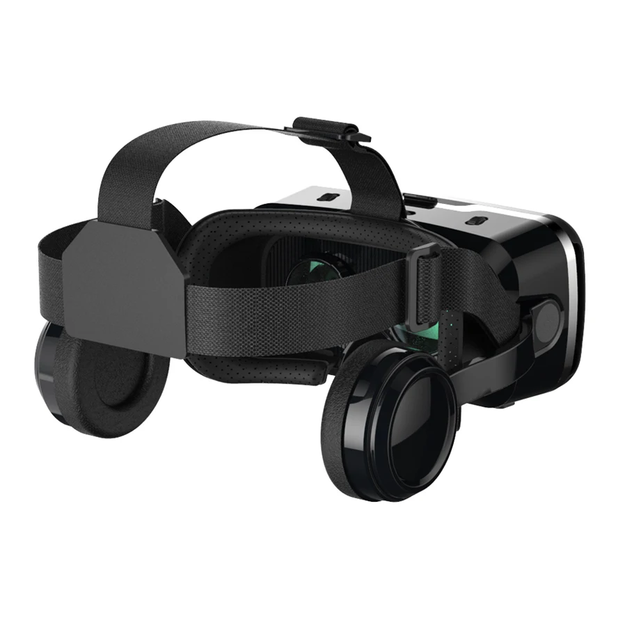 Bluetooth гарнитура интегрированный VR шлем 3D очки виртуальной реальности беспроводное соединение портативный мини складной широкий угол обзора