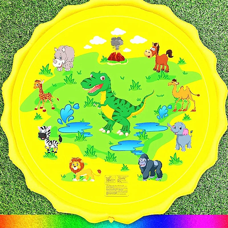 

Summer 2021 Toy Children Lawn Sprinkler Play Mat Outdoor Splash Toy Baby Swimming Pool Cool Off