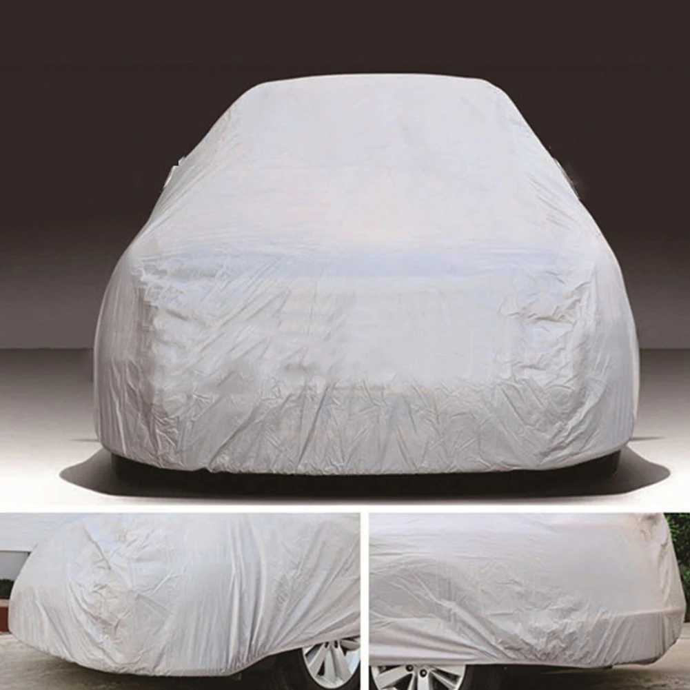 

waterproof car covers outdoor sun protection cover for car reflector dust rain snow protective suv sedan hatchback full s
