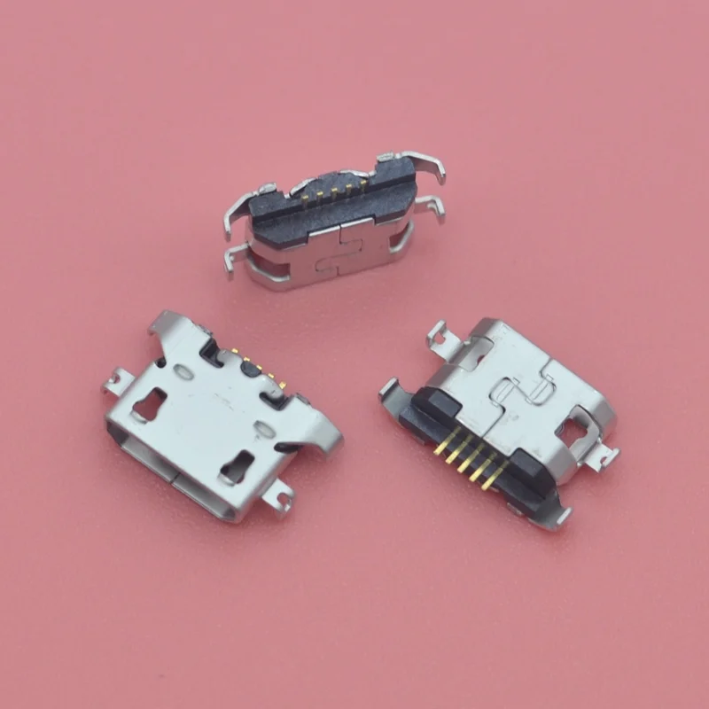 100 шт. 5pin Micro USB зарядное устройство разъем зарядного устройства для Motorola Moto E3 G5 XT1672