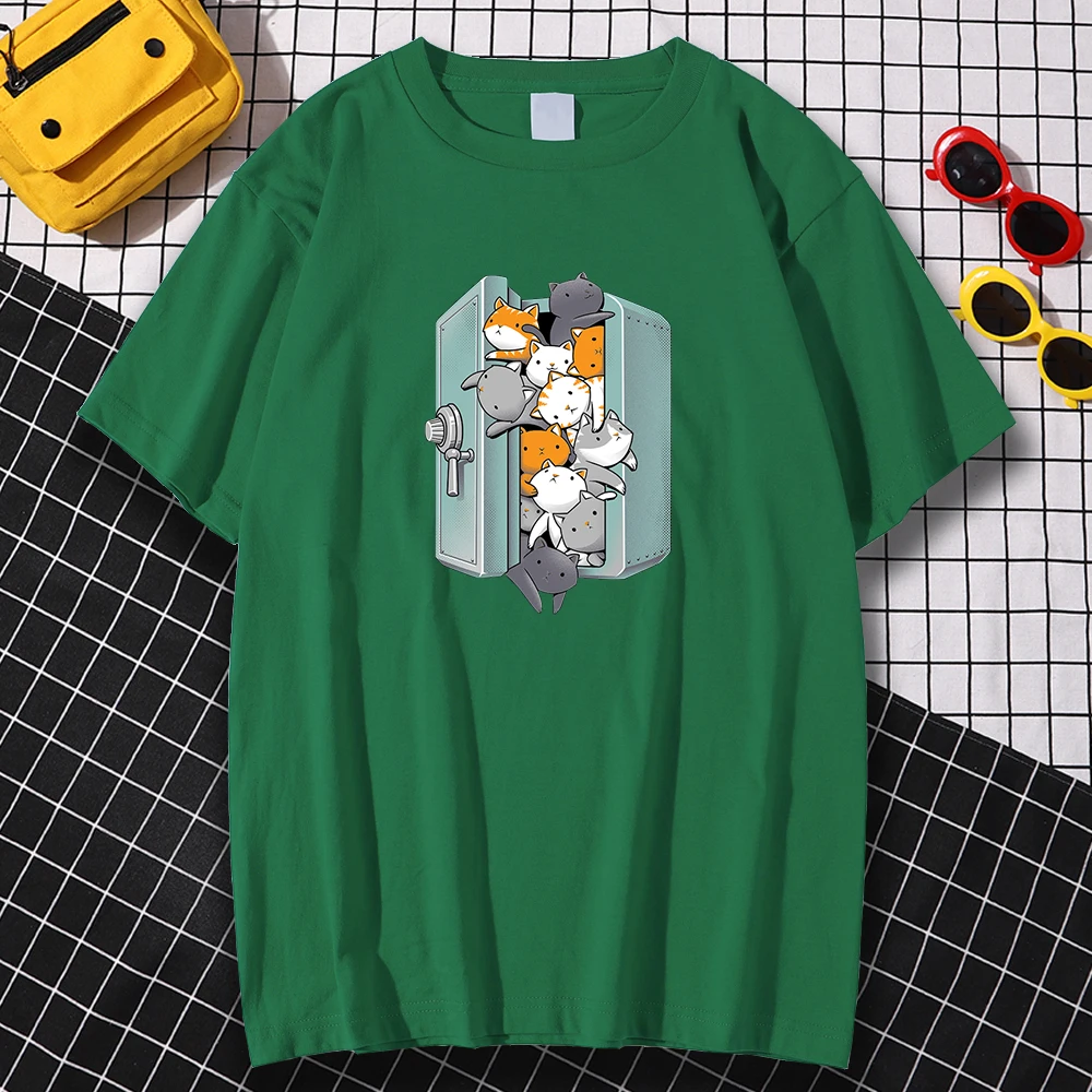 

Футболка мужская оверсайз с забавным мультяшным изображением сокровищ