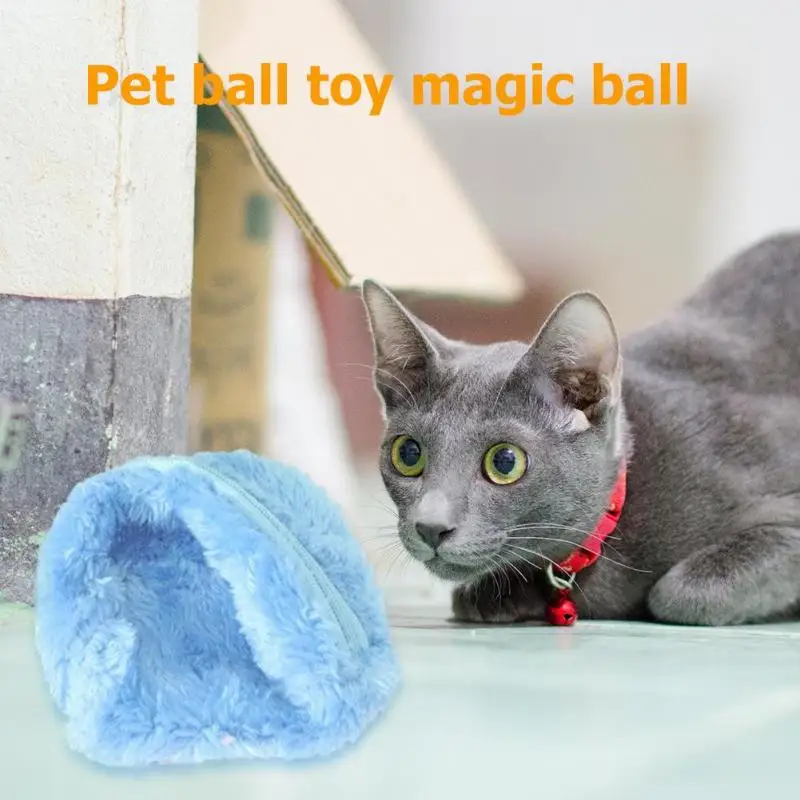 

Cat Toys Electric Interactive Ball Cat Training Toy Pet Playing Ball Toys for Cats Kitten Toy Pet Squeaky Supplies Products
