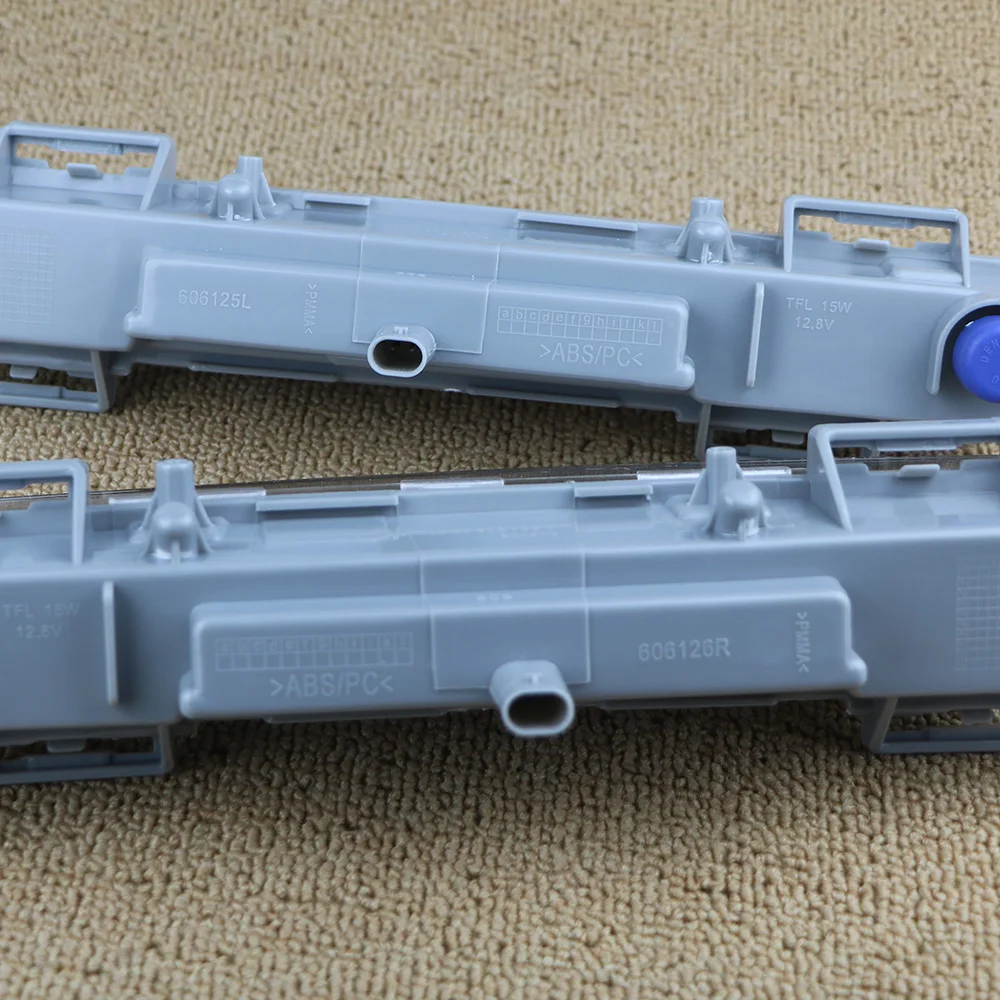 2x светодиодный фары дневного света DRL Противотуманные фары для Mercedes W166 ML350 ML400 X204 GLK350 2012 2013 2049065501 2049065401