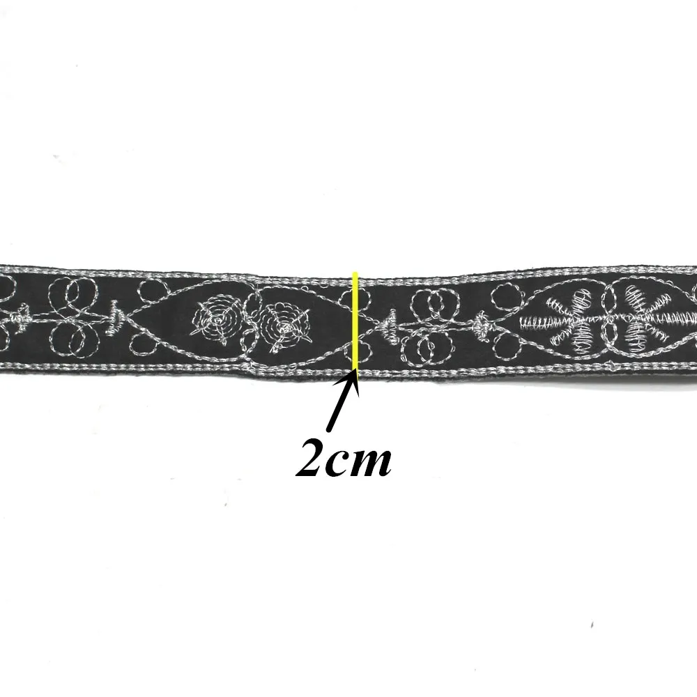 6 ярдов/лот золотистой вышивкой аппликацией кружевная тесьма с декоративным