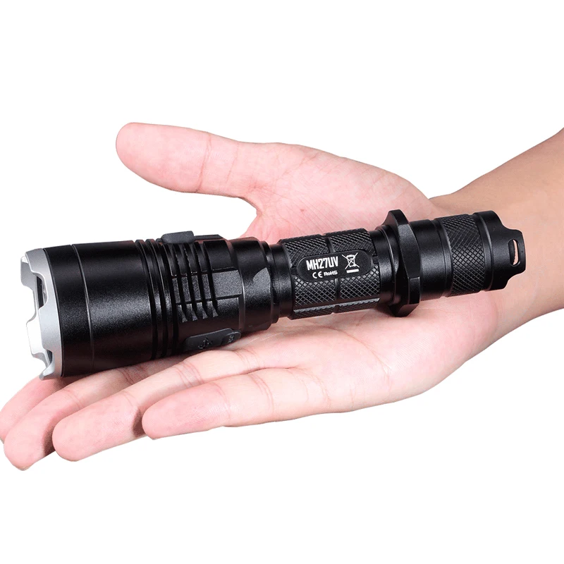 Тактическая лампа-вспышка NITECORE MH27UV яркий светодиодный фонарик V3 1000 нм красный