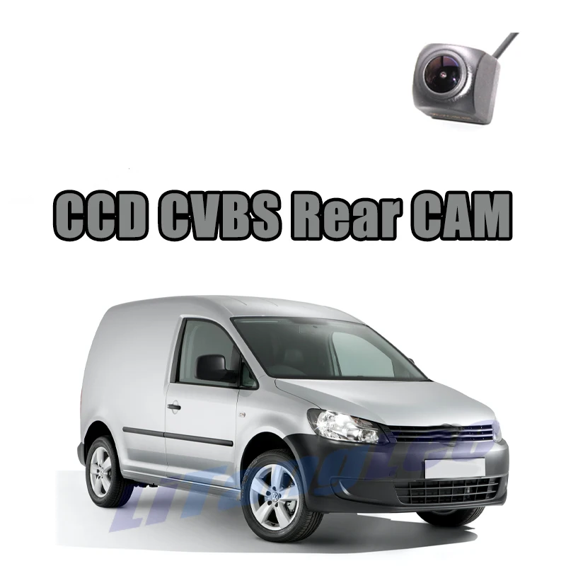 

Автомобильная камера заднего вида CCD CVBS 720P для Volkswagen VW Caddy III 2004 ~ 2010 обратное ночное видение Водонепроницаемая парковочная резервная камера