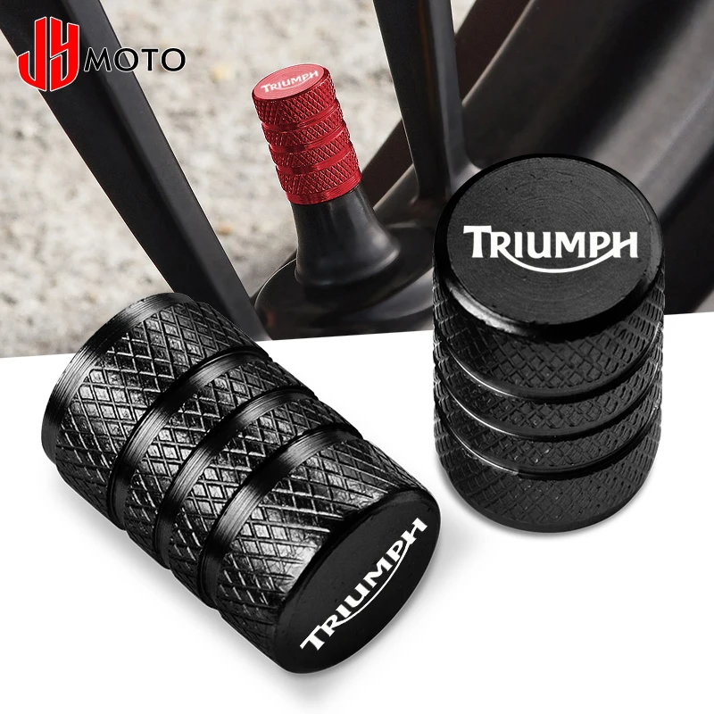 

For TRIUMPH DAYTONA 675/675 R SPEED TRIPLE 1050/1050 R STREET TRIPLE R TIGER 800 CNC Wheel Tire Valve Stem Caps Airtight Covers