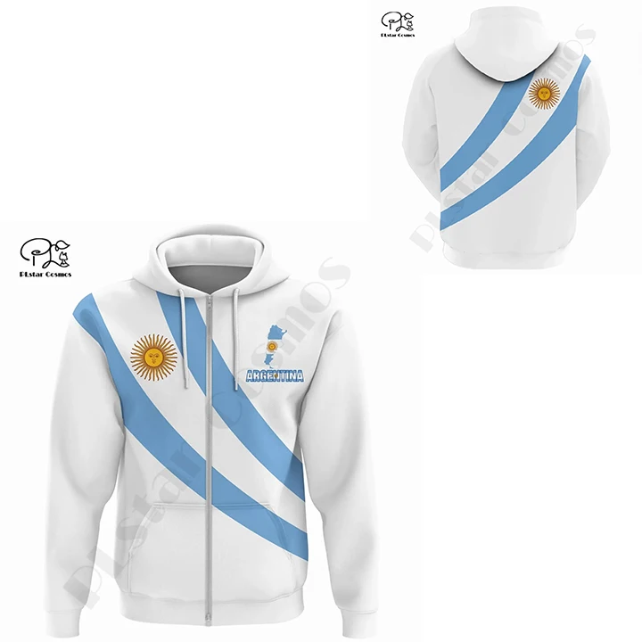 PLstarCosmos 3DPrint новейший спортивный флаг Аргентины уникальный мужской/женский