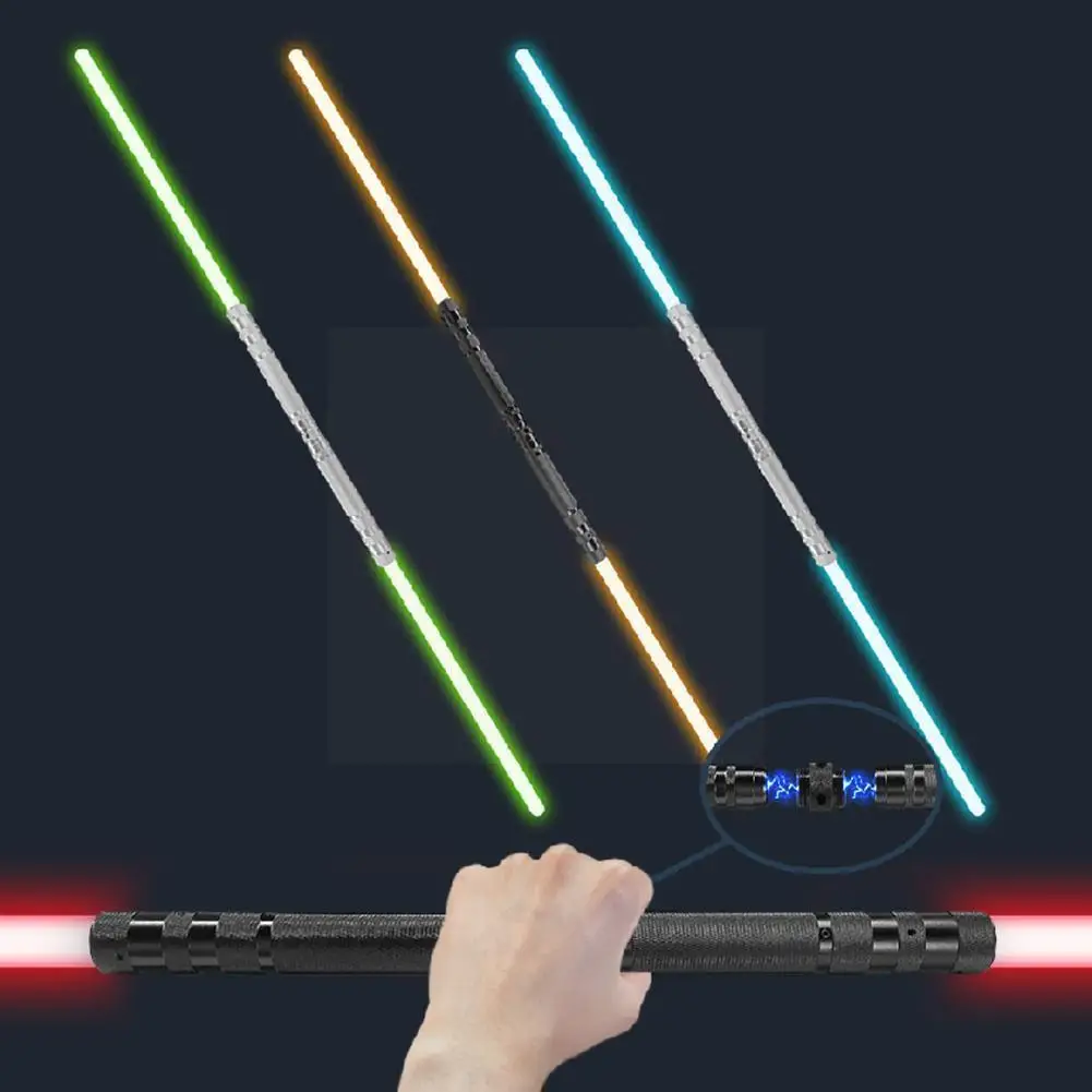 

2022 Metal Lightsaber Led Flashing Stick Hitting Sound Toy Toys Grip Alloy Toy Colorful Effect Children's Model Gifts Light V1f3