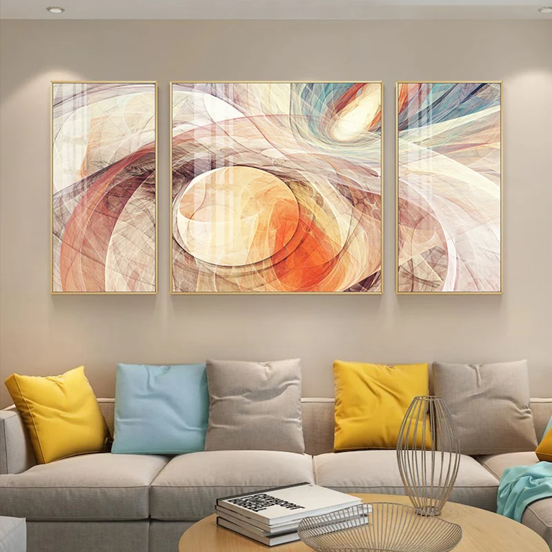

Абстрактная настенная Картина на холсте модульные картины для гостиной спальни домашний декор