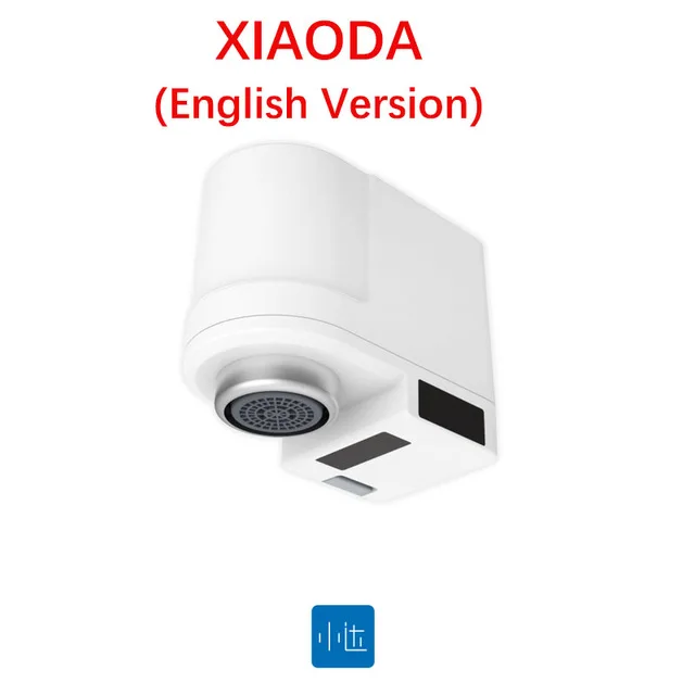Черный Xiaomi Mijia ZaJia индукционный кран инфракрасный автоматический водосберегающий кран умное домашнее устройство для кухни ванной раковины - Цвет: Черный