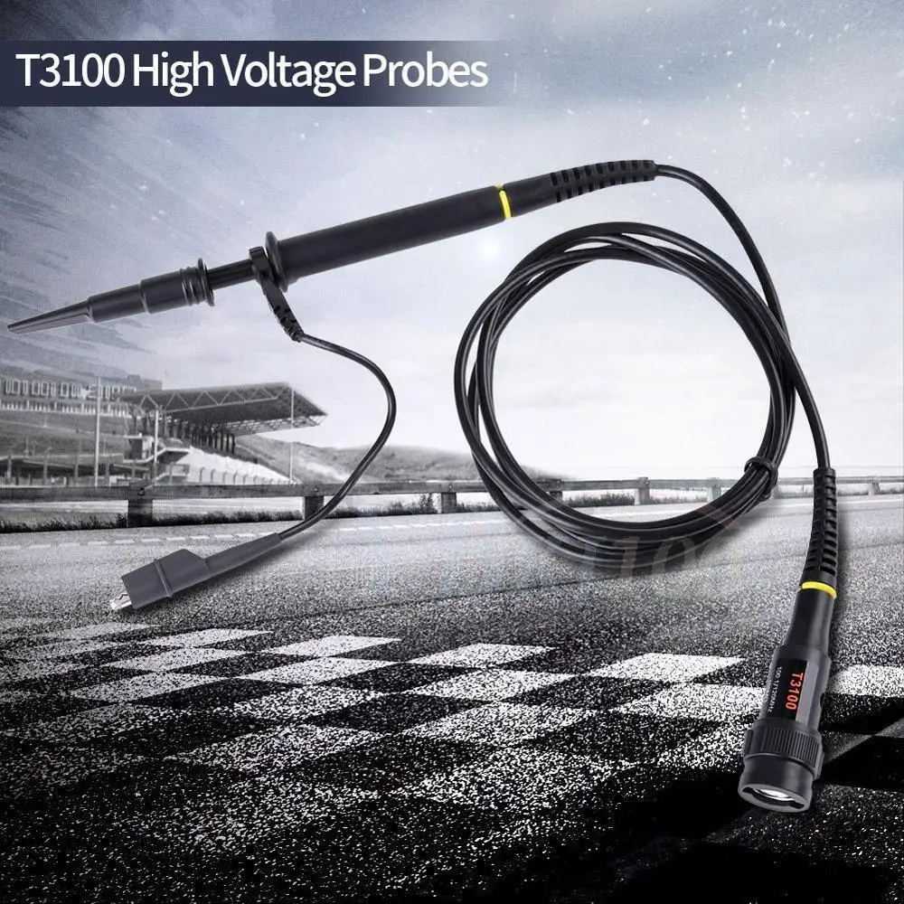 Hantek T3100 2500V 100MHz Высокое напряжение x1 x10 1:100 осциллограф зонд аксессуары |