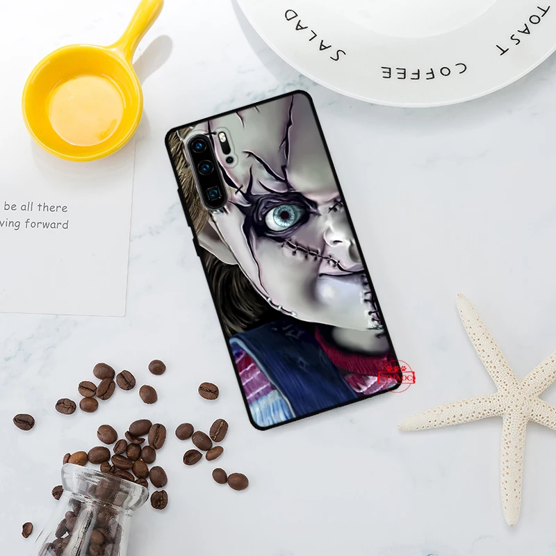 Чарльз Ли Ray кукла Чаки силиконовый чехол для Huawei P8 Lite 2015 2017 P9 2016 Mimi P10 P20 P30 Pro P Smart Z