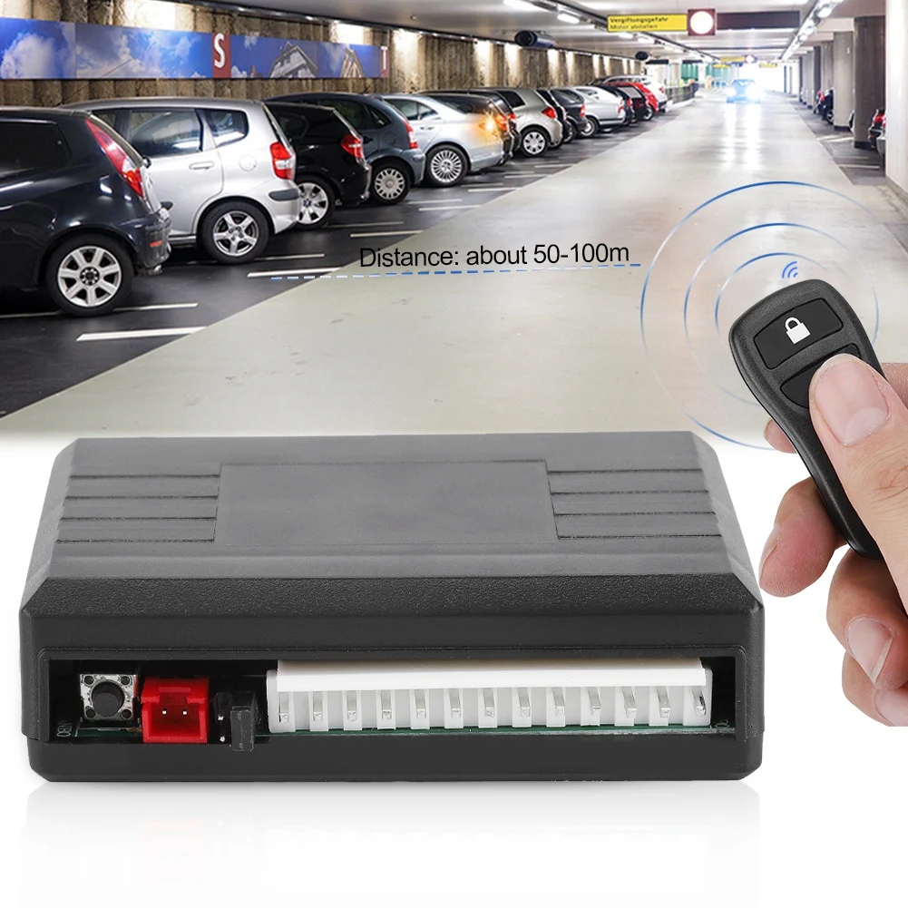 Универсальный комплект центрального замка с дистанционным управлением для