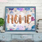 Алмазная 5D картина по номерам, полноразмерная мозаика с цветами, вышивка стразами, домашний декор, хобби и ремесла