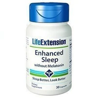 free shipping enhanced sleep without melatonin 30 pcs