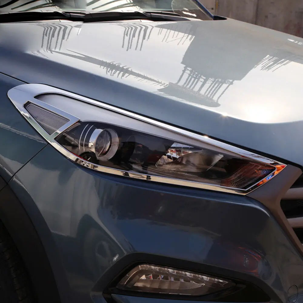 

Хромированная передняя фара для Hyundai Tucson 2015-2018